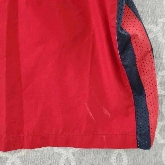 Tommy Jeans Button Up Short sleeve Mesh USA Flag Shirt Men's XL - Picture 8 of 9